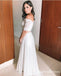 Elegant Boho  Two Piece Lace Crop Long Cheap Wedding Dresses, QB0814