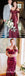 Mermaid Burgundy Off Shoulder Sequins Long Bridesmaid Dresses, QB0722