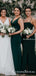 Mismatched Green Long Cheap Charming Bridesmaid Dresses Online, BDS0060