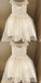Lovely Round Neck Open Back White Flower Girl Dresses with Appliques&Beaded, QB0230