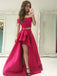 Off the Shoulder Lace Appliqued Two Piece Prom Dresses Online, QB0292