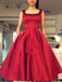 Sexy Backless Red Short Cheap Homecoming Dresses Online, CM580